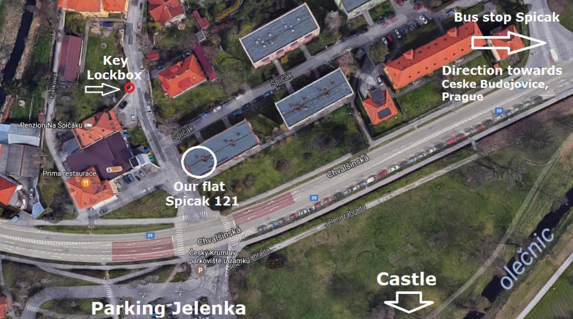 The Best Castle View-Bus Station, Parking, Center Cesky Krumlov Exterior photo