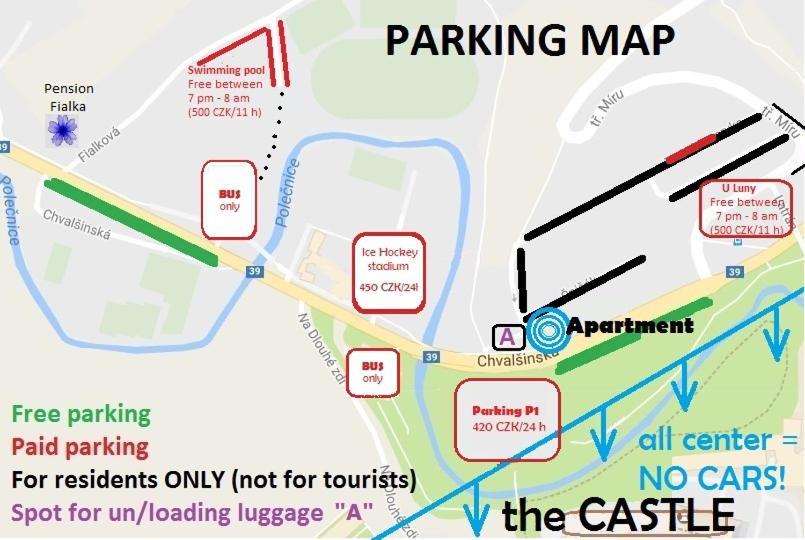 The Best Castle View-Bus Station, Parking, Center Cesky Krumlov Exterior photo